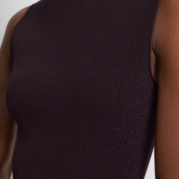 Theory Ribbed Knit Tank - Picture 4 of 5